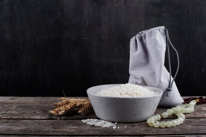 маска из рисовой муки для лица